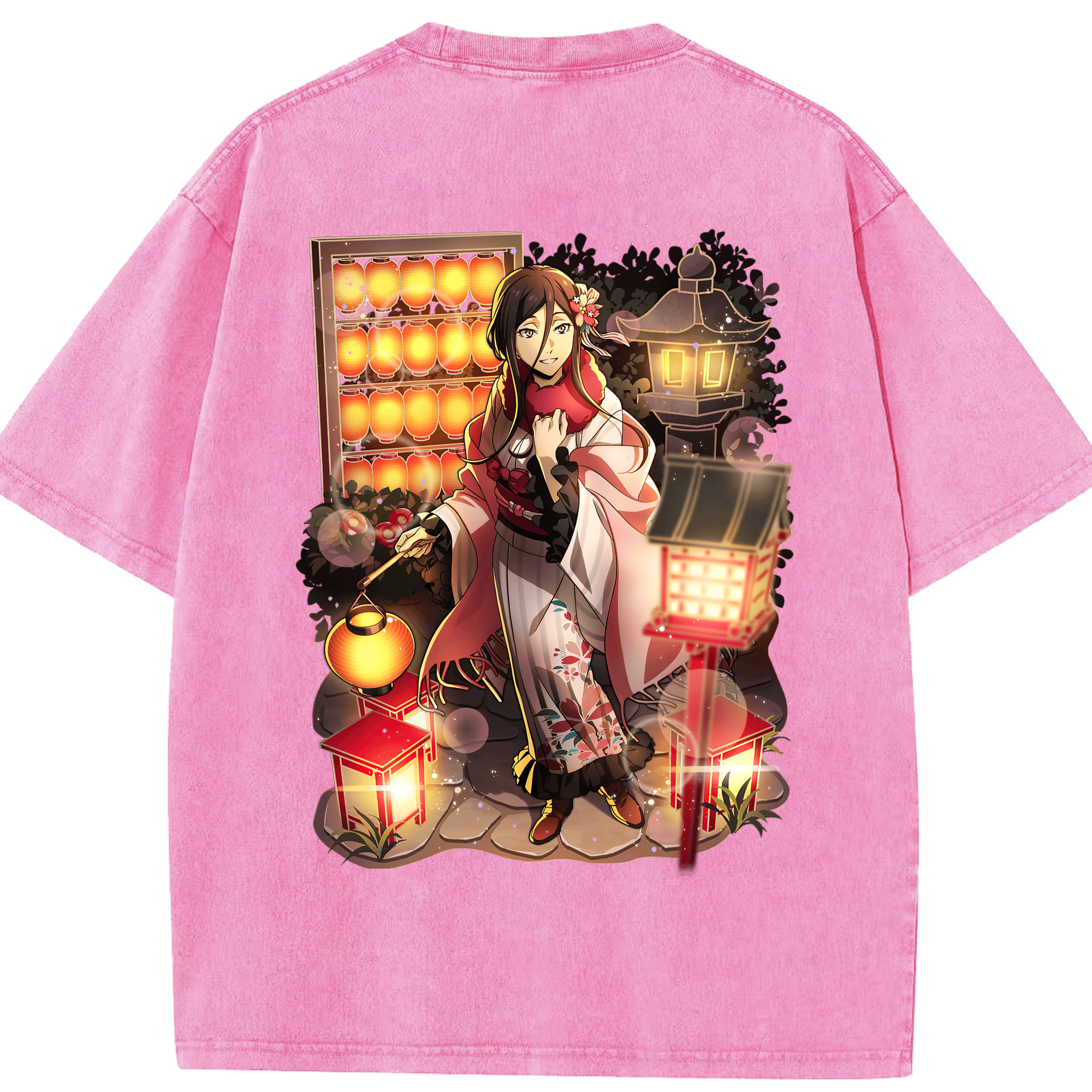 （画像用） 文豪ストレイドッグス Bungo Stray Dogs 綿100% ヴィンテージ風 半袖Tシャツ（背面プリント）